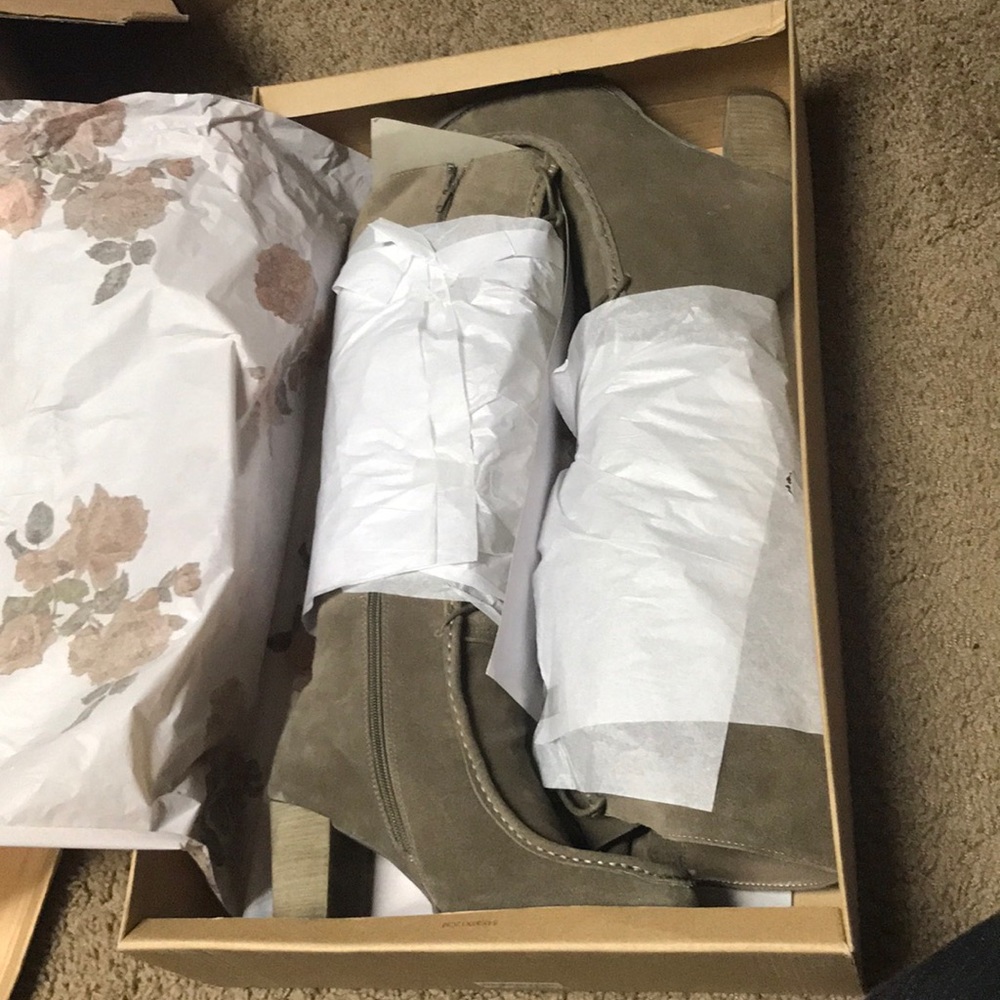 Joyfolie Cheyne In Brindle boots — NEW in box